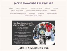 Tablet Screenshot of jackiesimmonds.com